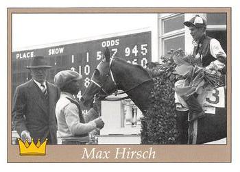 1996 Jockey Star Jockeys' Guild #20 Max Hirsch Front